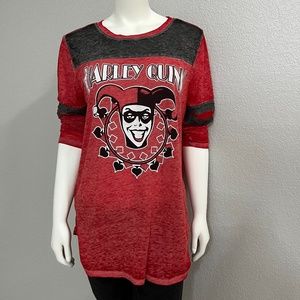 Harley Quinn Batman Long Sleeve Shirt